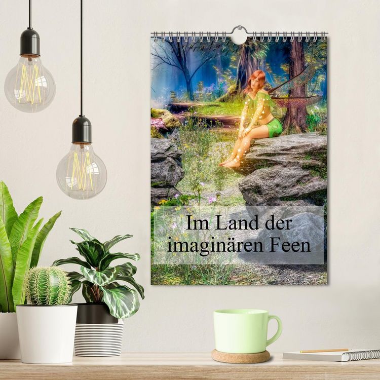 Produktbild: Im Land der imagin&auml;ren Feen (Wandkalender 2026 DIN A4 hoch), CALVENDO Monatskalender