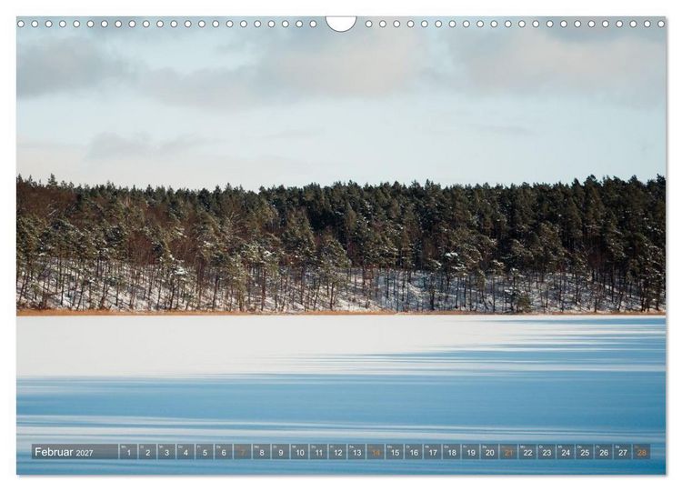 Produktbild: Lychen - zwischen Wald und Seen (Wandkalender 2027 DIN A3 quer), CALVENDO Monatskalender