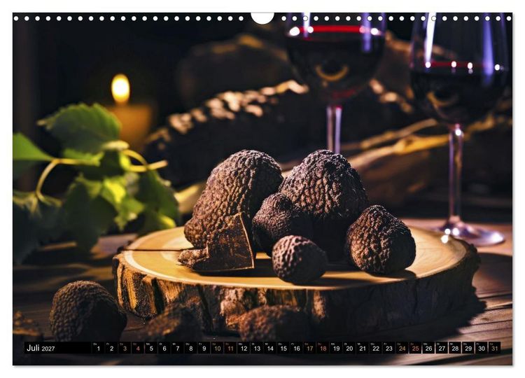 Produktbild: Tr&uuml;ffel - schwarzes Gold (Wandkalender 2027 DIN A3 quer), CALVENDO Monatskalender