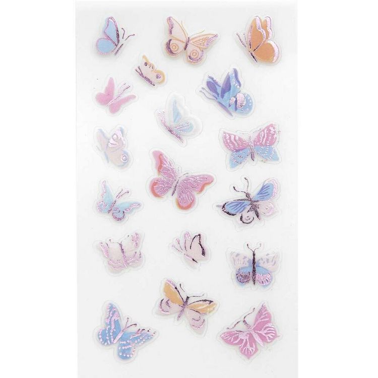 Produktbild: Foliensticker La Vie en Rose, Schmetterlinge