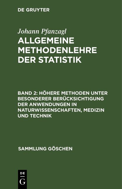 Produktbild: H&ouml;here Methoden unter besonderer Ber&uuml;cksichtigung der Anwendungen in Naturwissenschaften, Medizin und Technik