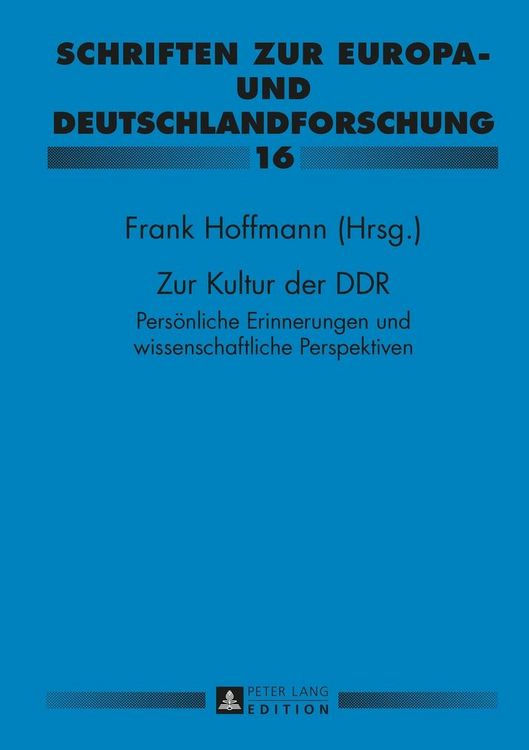 Produktbild: Zur Kultur der DDR