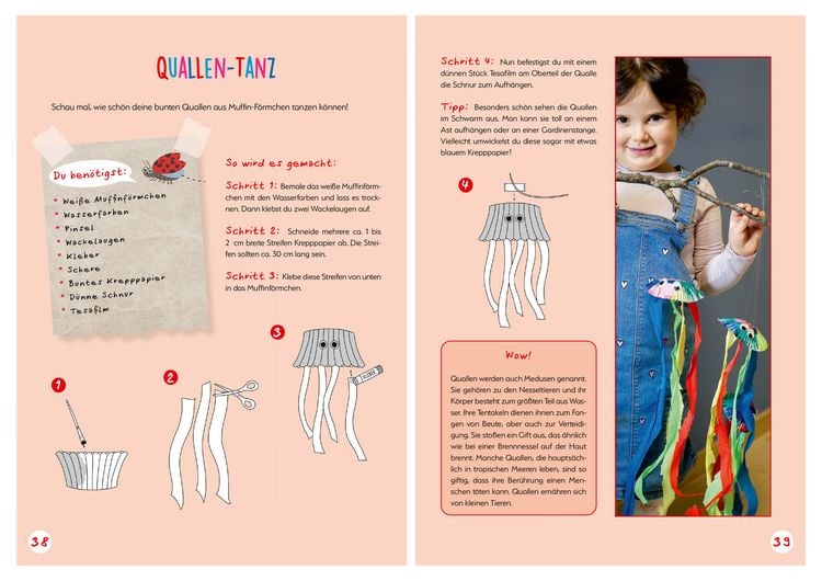 Produktbild: Tiere basteln mit den Kleinsten. F&uuml;r Kinder von 2 bis 6 Jahren