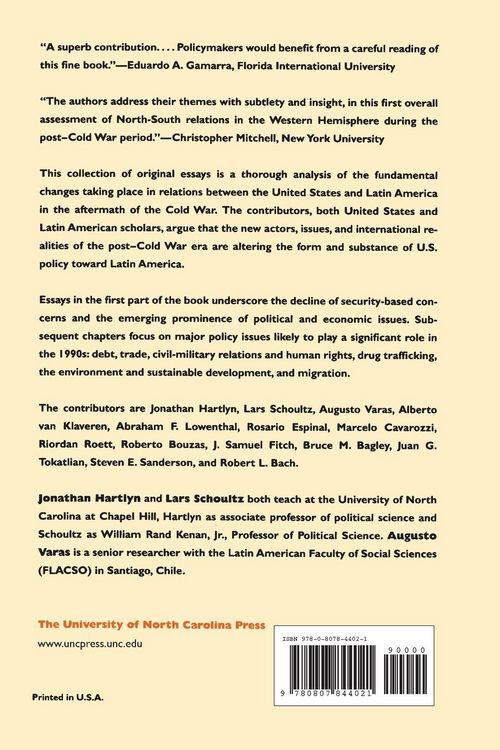 Produktbild: The United States and Latin America in the 1990s