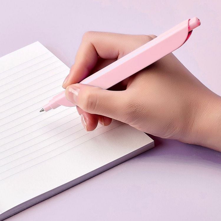 Produktbild: Clipen & Note  &ndash; Gelschreiber & Notizbuch, Pink