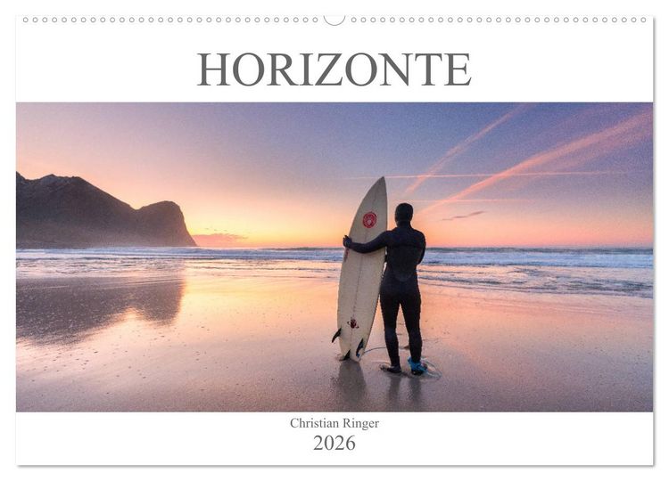 Produktbild: Horizonte (Wandkalender 2026 DIN A2 quer), CALVENDO Monatskalender