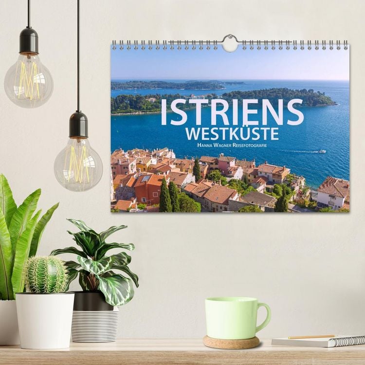 Produktbild: Istriens Westk&uuml;ste (Wandkalender 2026 DIN A4 quer), CALVENDO Monatskalender