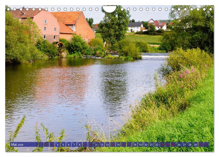 Produktbild: Die Fulda (Wandkalender 2026 DIN A4 quer), CALVENDO Monatskalender