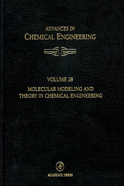Produktbild: Molecular Modeling and Theory in Chemical Engineering