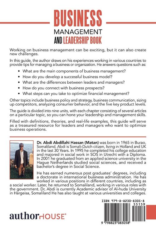 Produktbild: Business Management and Leadership Book