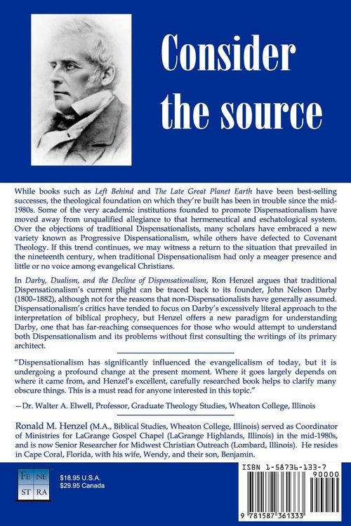 Produktbild: Darby, Dualism, and the Decline of Dispensationalism