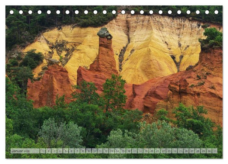 Produktbild: Provence von Christian Heeb (Tischkalender 2026 DIN A5 quer), CALVENDO Monatskalender