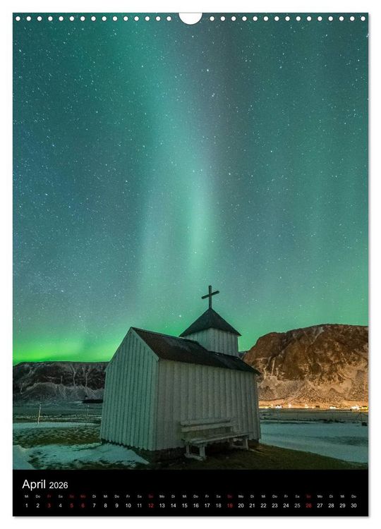 Produktbild: LOFOTEN - Traumziel im Norden Norwegens (Wandkalender 2026 DIN A3 hoch), CALVENDO Monatskalender