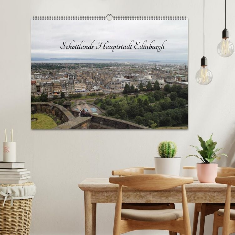 Produktbild: Schottlands Hauptstadt Edinburgh (Wandkalender 2026 DIN A2 quer), CALVENDO Monatskalender