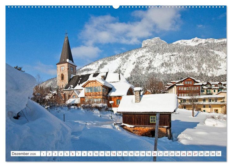 Produktbild: Das sch&ouml;ne Ausseerland (Wandkalender 2026 DIN A2 quer), CALVENDO Monatskalender