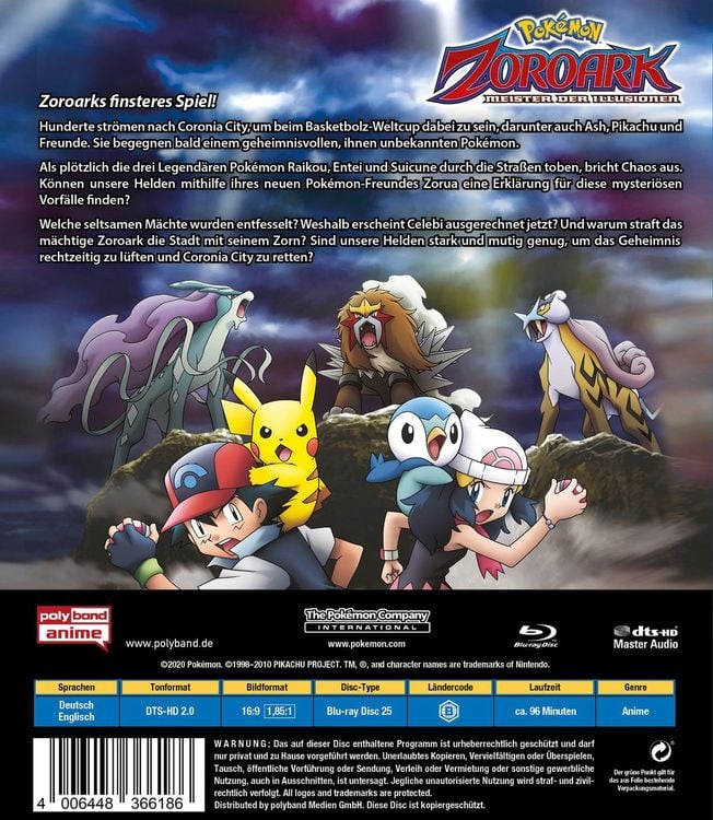 Produktbild: Pok&eacute;mon - Zoroark: Meister der Illusionen