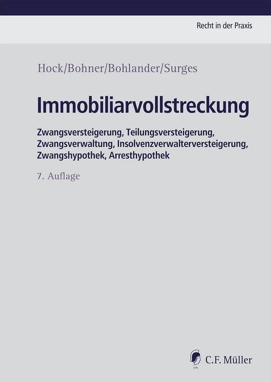 Produktbild: Immobiliarvollstreckung