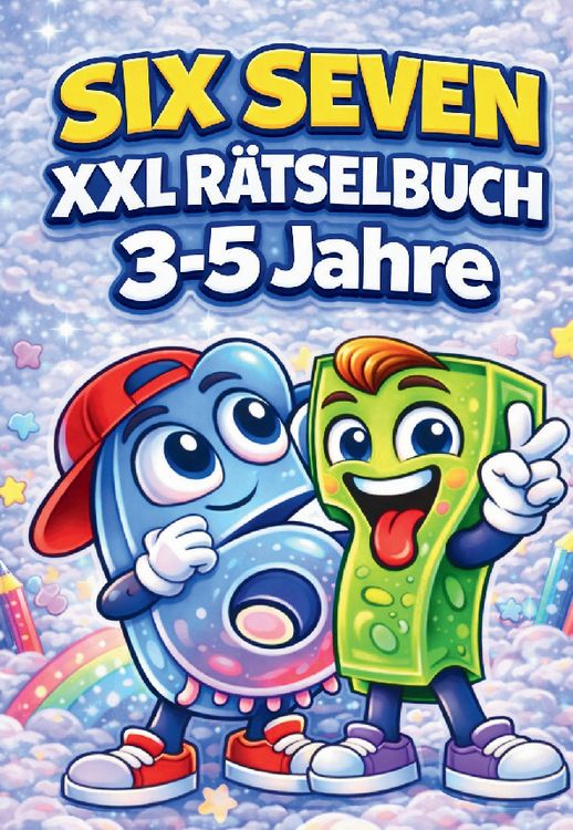 Produktbild: 67 Six Seven: XXL R&auml;tselbuch f&uuml;r Kinder 3&ndash;5 Jahre