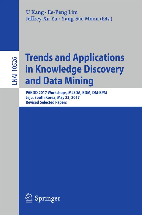 Produktbild: Trends and Applications in Knowledge Discovery and Data Mining