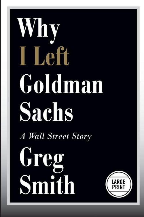 Produktbild: Why I Left Goldman Sachs