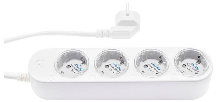 Produktbild: Shelly Power Strip 4 Gen4 Steckdose