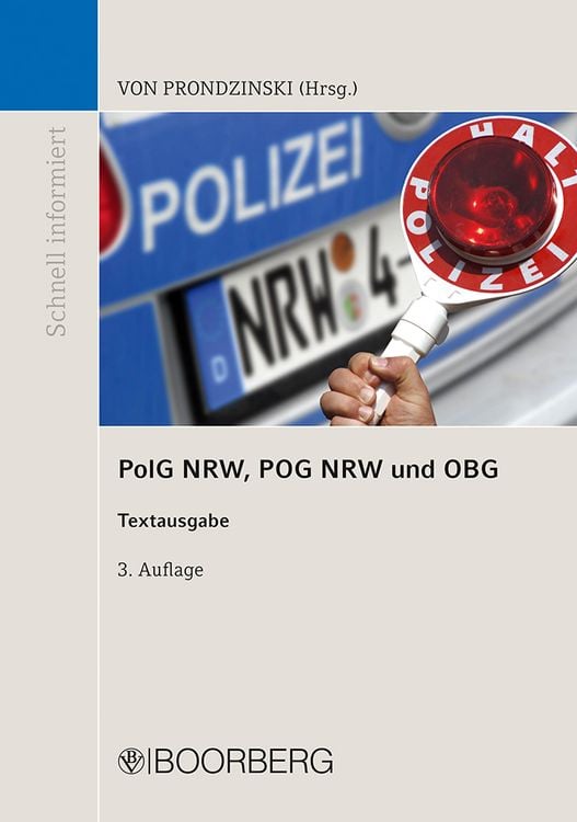 Bild vom Artikel Polg Nrw, Pog Nrw und Obg vom Autor Peter Prondzinski