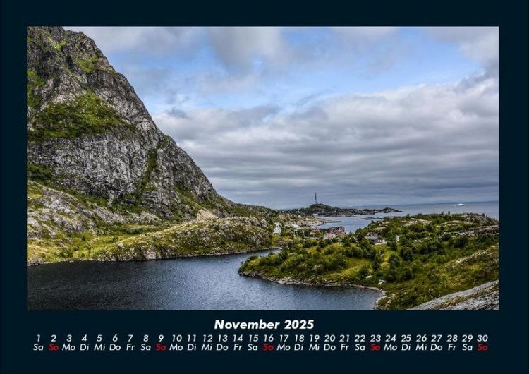 Produktbild: Berge 2025 Fotokalender DIN A4