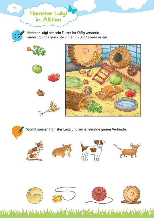 Produktbild: Klett Mein gro&szlig;es buntes Kindergarten-R&auml;tselbuch
