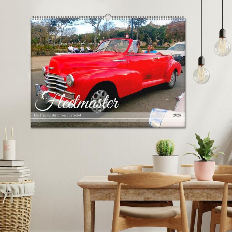 Produktbild: Fleetmaster - Ein Traumcabrio von Chevrolet (Wandkalender 2026 DIN A2 quer), CALVENDO Monatskalender