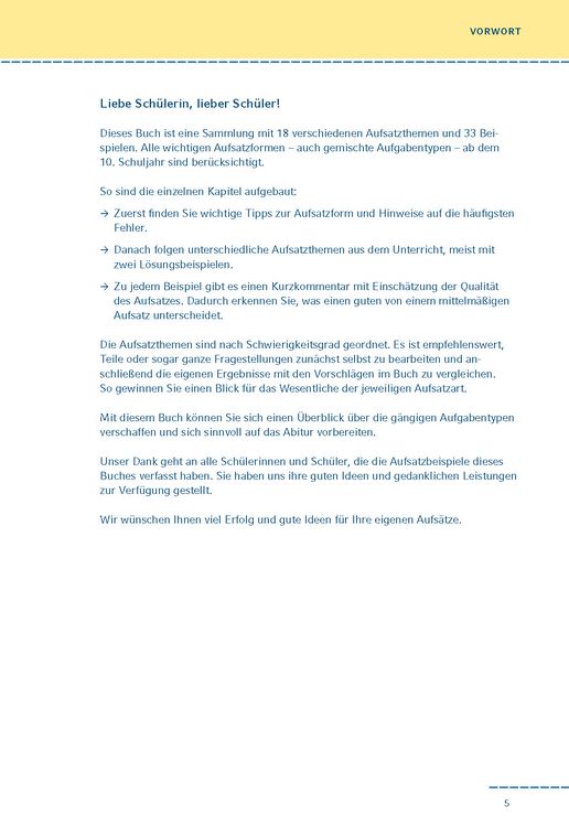 Produktbild: Das gro&szlig;e Aufsatzbuch f&uuml;r die 10.-12./13. Klasse