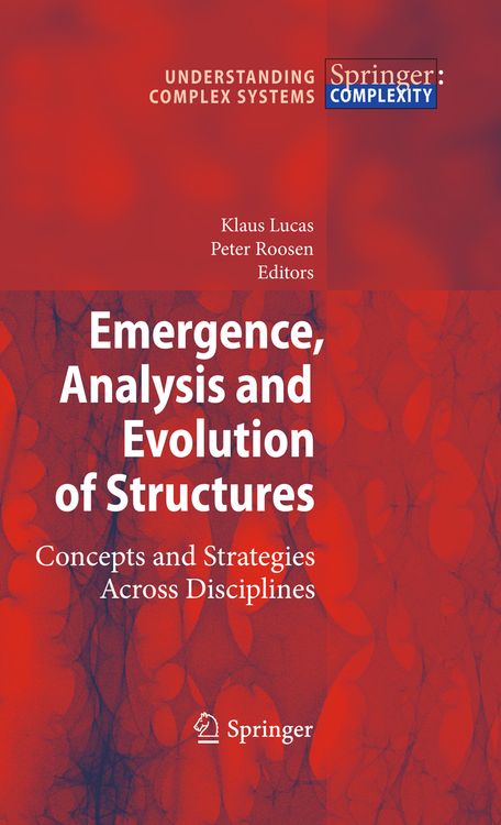 Produktbild: Emergence, Analysis and Evolution of Structures