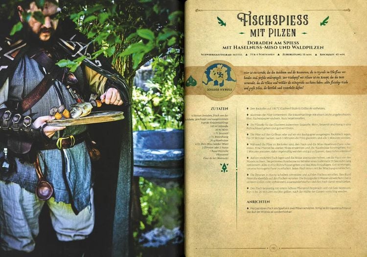 Produktbild: Die legend&auml;re K&uuml;che von Zelda - Magische Rezepte inspiriert von der Videogame-Saga