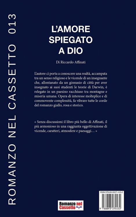Produktbild: L'amore spiegato a Dio