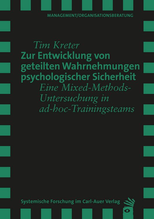 Produktbild: Zur Entwicklung von geteilten Wahrnehmungen psychologischer Sicherheit