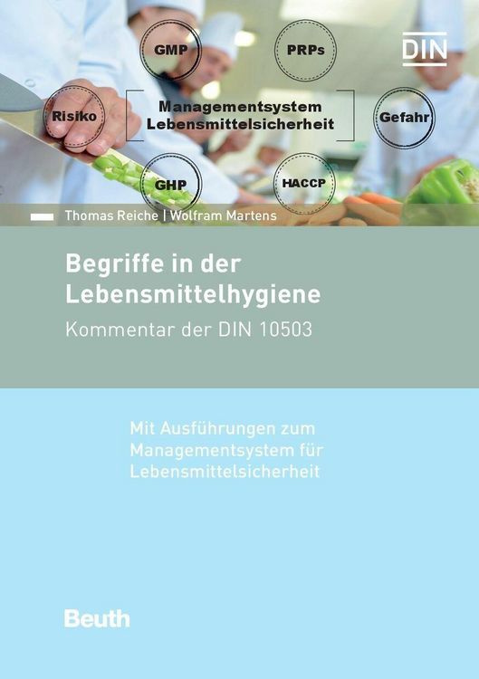 Produktbild: Begriffe in der Lebensmittelhygiene