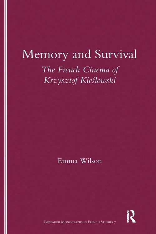 Produktbild: Memory and Survival the French Cinema of Krzysztof Kieslowski
