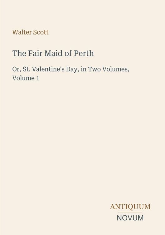 Produktbild: The Fair Maid of Perth