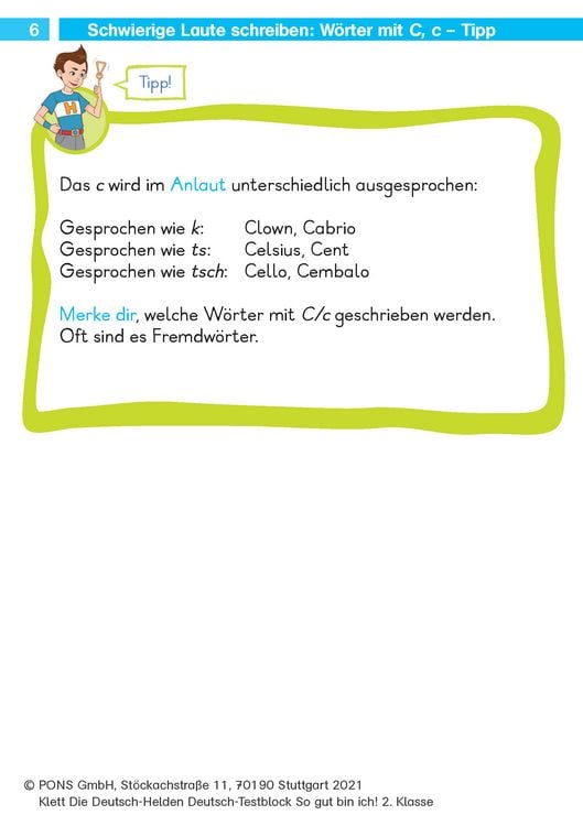 Produktbild: Deutsch-Testblock So gut bin ich! 2. Klasse