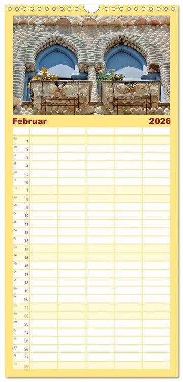 Produktbild: Familienplaner 2026 - Castellon die etwas andere Provinz mit 5 Spalten (Wandkalender, 21 x 45 cm) CALVENDO