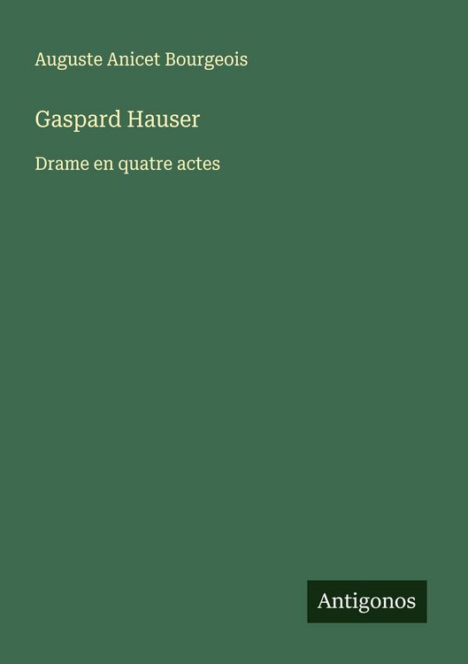 Produktbild: Gaspard Hauser