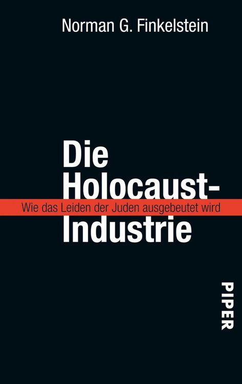 Produktbild: Die Holocaust-Industrie