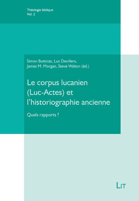Produktbild: Le corpus lucanien (Luc-Actes) et l'historiographie ancienne