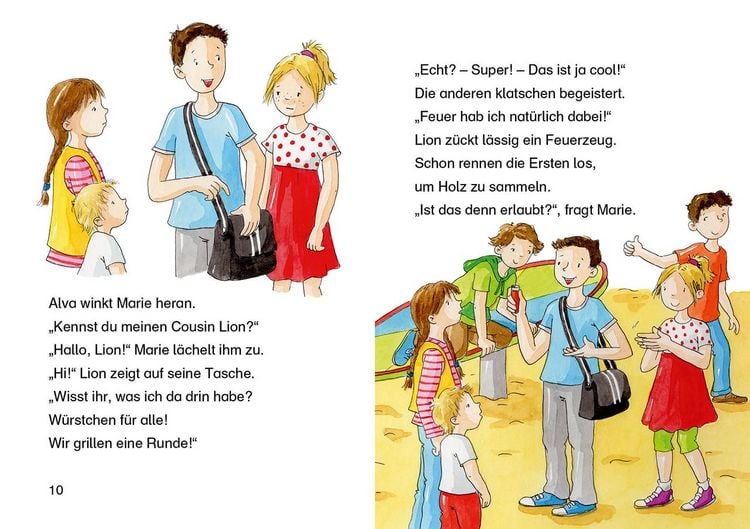 Produktbild: Lesel&ouml;wen 2. Klasse - Mutgeschichten