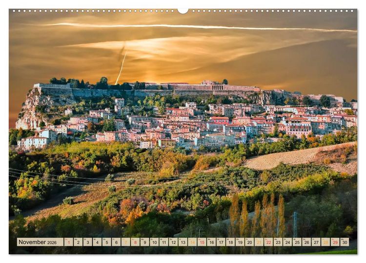 Produktbild: Abruzzen, vom Apennin bis an die Adria (Wandkalender 2026 DIN A2 quer), CALVENDO Monatskalender