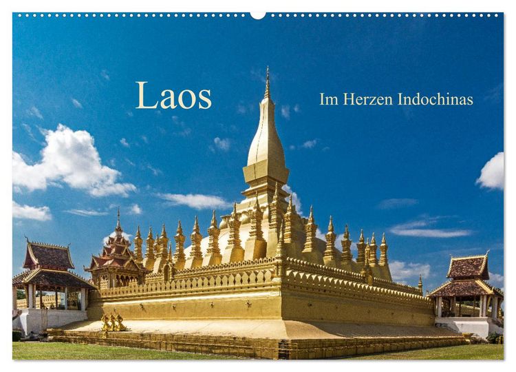 Produktbild: Laos - Im Herzen Indochinas (Wandkalender 2026 DIN A2 quer), CALVENDO Monatskalender