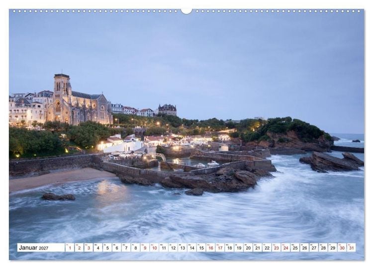 Produktbild: Momente einer Reise - Franz&ouml;sische Atlantikk&uuml;ste (hochwertiger Premium Wandkalender 2027 DIN A2 quer), Kunstdruck in Hochglanz