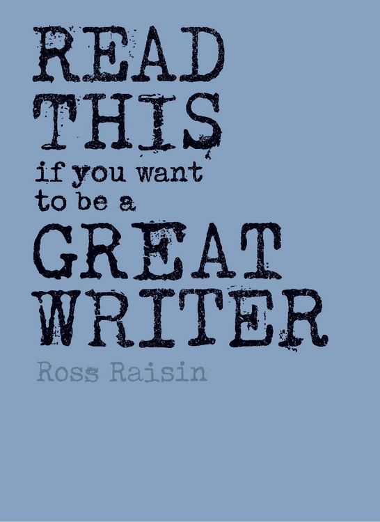 Produktbild: Read this if you want to be a great writer