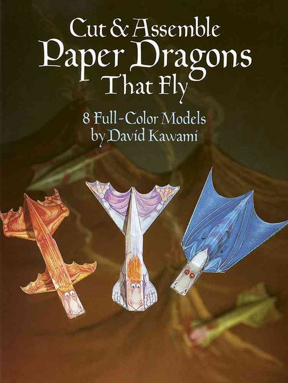 Produktbild: Kawami, D: Cut & Assemble Paper Dragons That Fly
