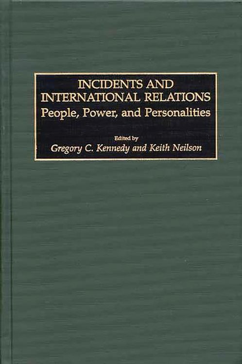 Produktbild: Incidents and International Relations