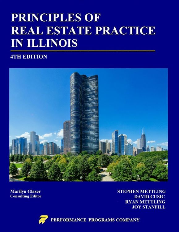Produktbild: Principles of Real Estate Practice in Illinois: Fourth Edition